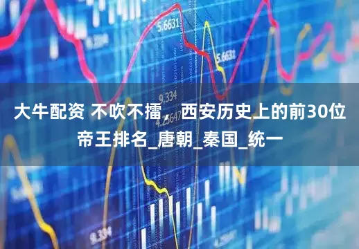 大牛配资 不吹不擂，西安历史上的前30位帝王排名_唐朝_秦国_统一